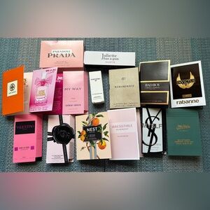 Designer Fragrance Sample Collection